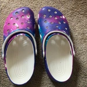 galaxy crocs